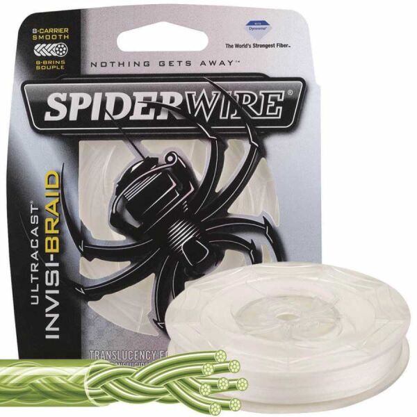SpiderWire UltraCast Invisi Braid İp Misina Green - 0.20MM - 110MT - 20.7KG