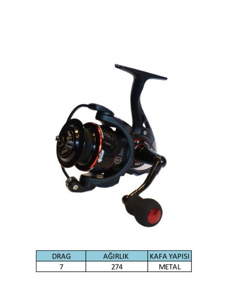 Captain Neon 3500 Spin Makine 8+1 BB