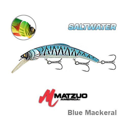 MATZUO KINCHOU MINNOW PIKE & MUSKIE BLUE MACKEREL