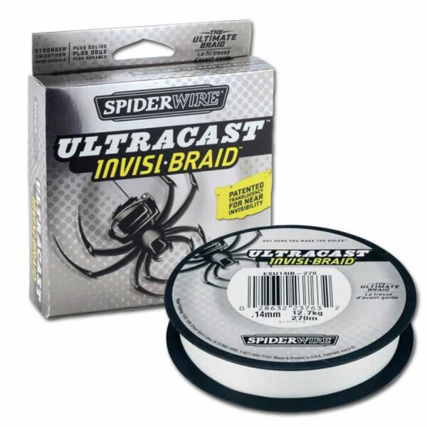 SpiderWire UltraCast Invisi Braid İp Misina Beyaz - 0.30MM - 270MT - 30.6KG