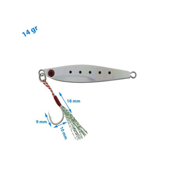 Aqua Salty Zero Jig 14 gr - 46