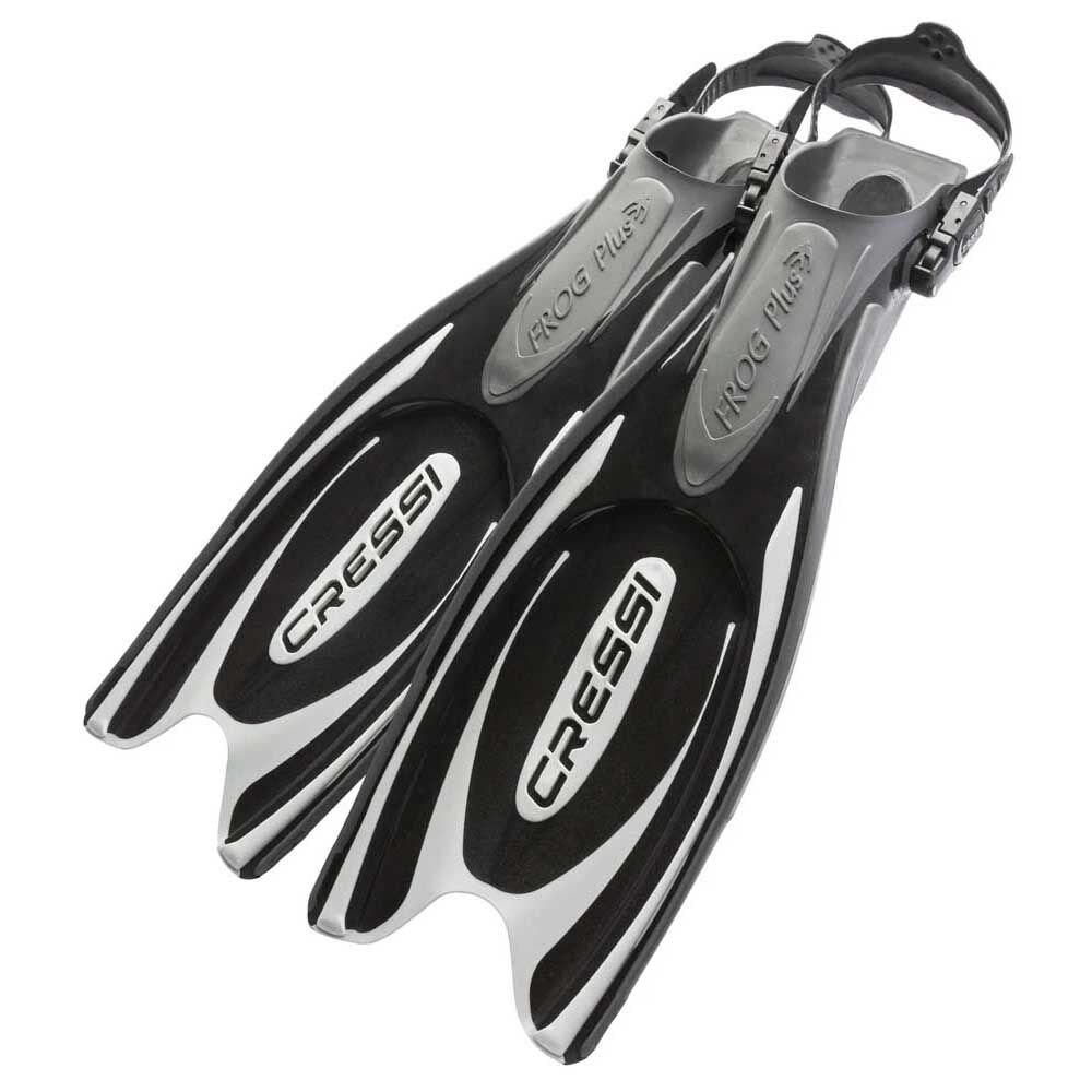 Cressi Frog Plus Dalış Paleti BLACK-SILVER - NO:41-44