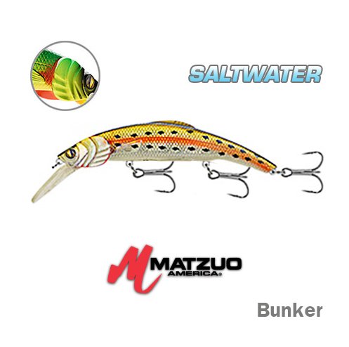 MATZUO KINCHOU MINNOW PIKE & MUSKIE BUNKER
