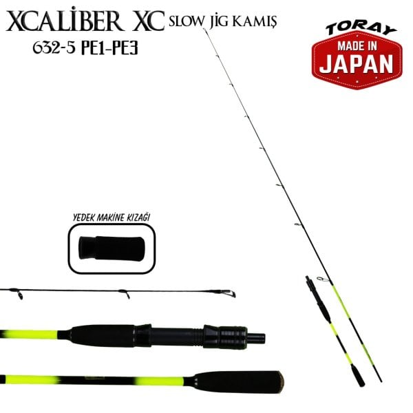 Xcaliber Xc 632-5 Slow Jig Kamışı PE1-3