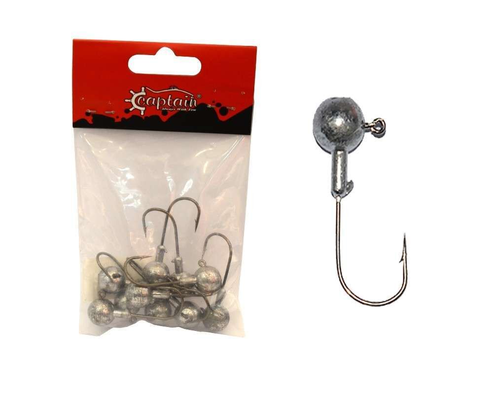 Captain 6429 Jig Head Cracker Ball 10lu Paket Standart - 8 GR