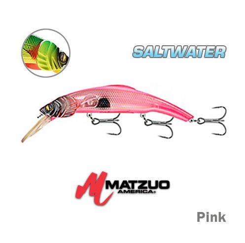 MATZUO KINCHOU MINNOW PIKE & MUSKIE / PINK