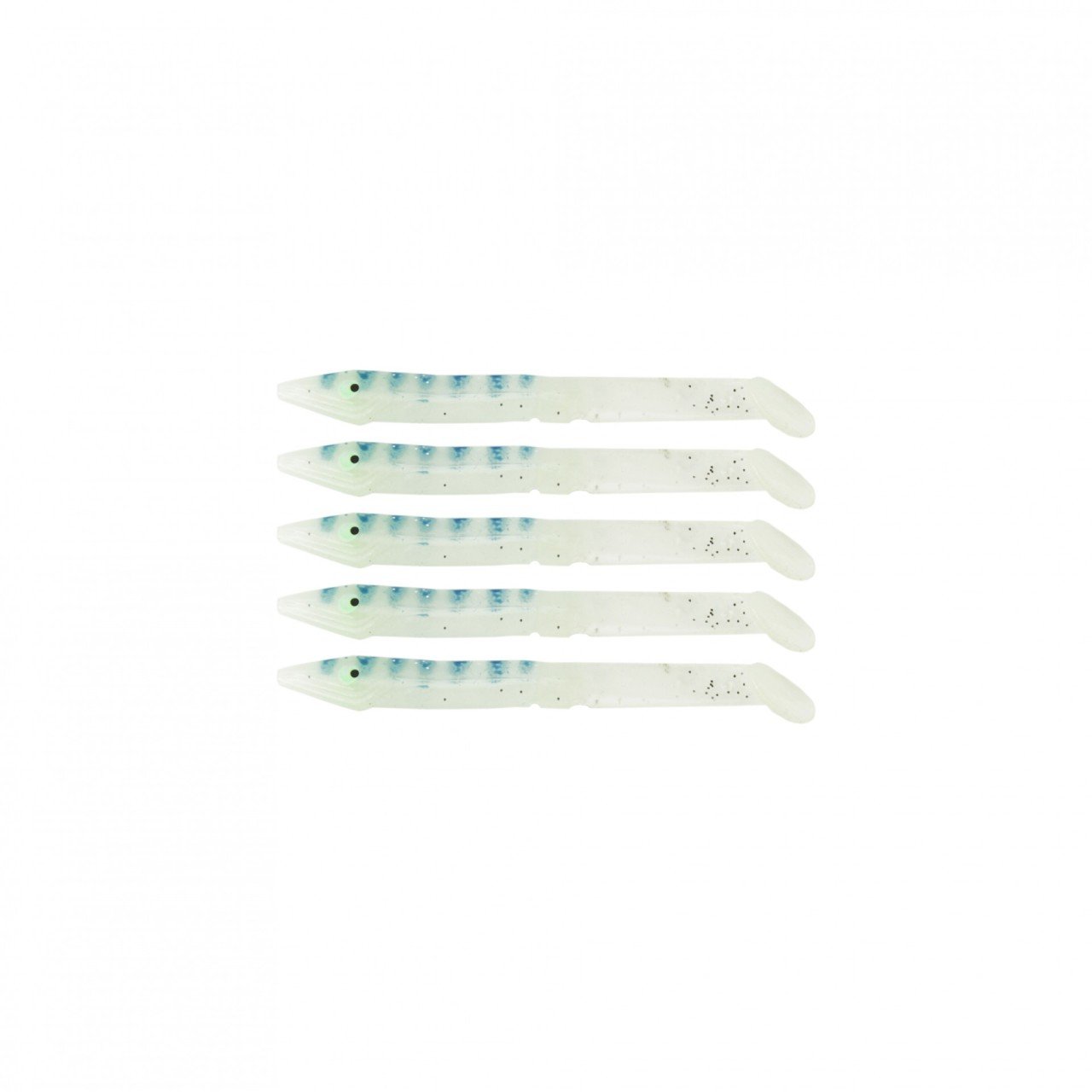 Captain 3598 Elegant 10cm Silikon Zargana 5'li Paket Suni Yem 16