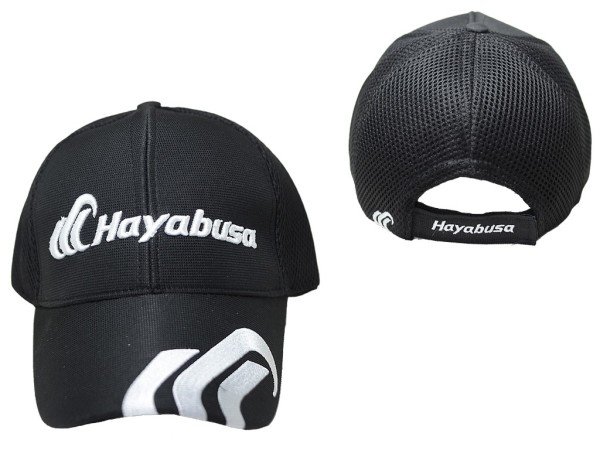 Hayabusa Şapka Nakış Logolu Japon Stil Lüx Sperlikli Siyah