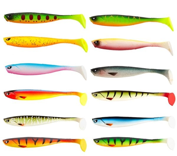 Lucky John Basara 3D Soft Swim 3.5'' (8.89 cm) Silikon Yem