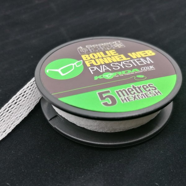 Korda Boilie Funnel Web Hexmesh - 5M Refill