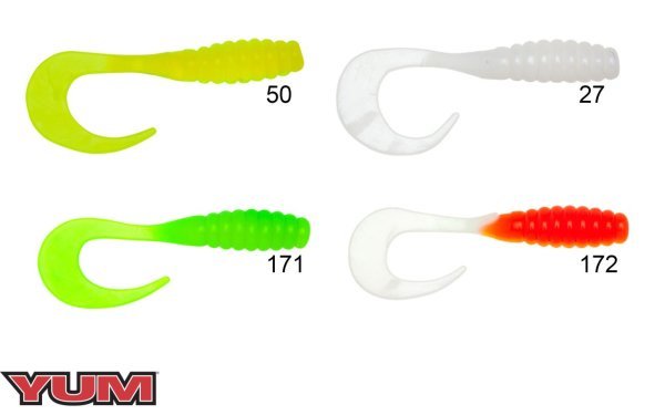 Yum 3 Ribbontail Grub Kuyruk 15p
