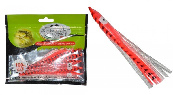 Mutant 3579 Octopus Pride 12cm Ahtapot Sübye 5'li Paket Suni Yem 