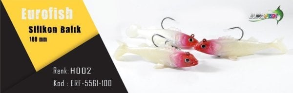 5561 Silikon Balık 100 Mm H002
