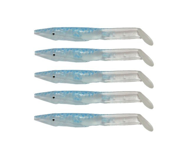 Captain 3597 Elegant 7.5cm Silikon Zargana 5'li Paket Suni Yem 01
