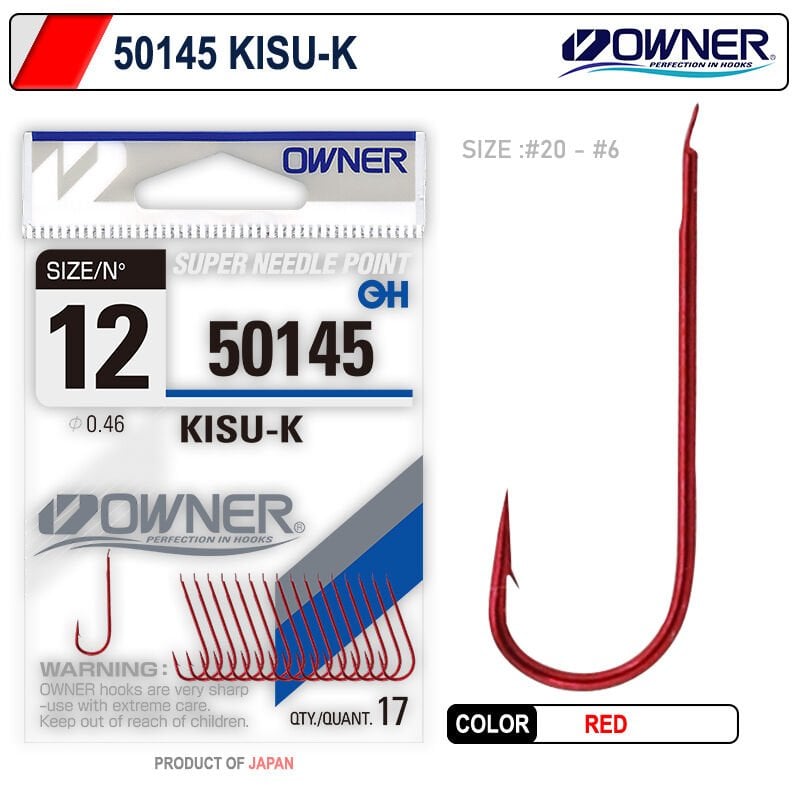Owner 50145 Kisu-K Red İğne 12