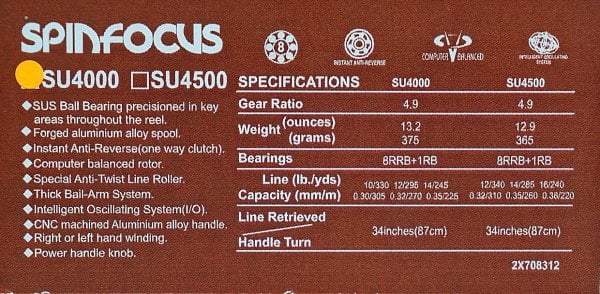 TICA SPINFOCUS SU4000 MAKİNE