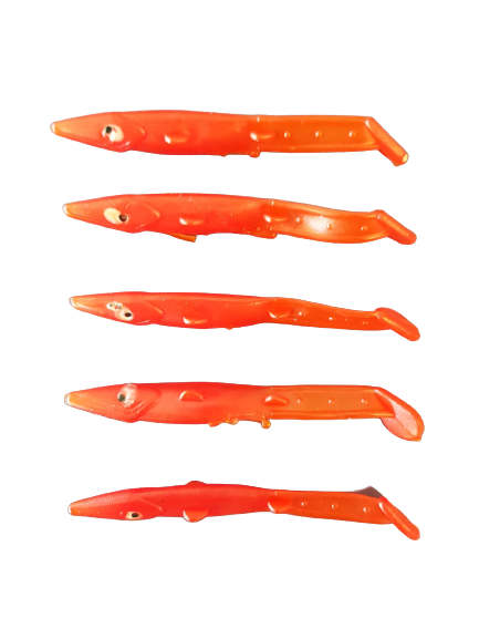 Captain 3597 Elegant 7.5cm Silikon Zargana 5'li Paket Suni Yem 04