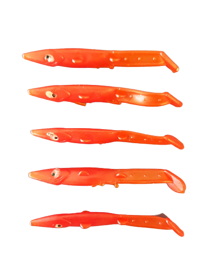 Captain 3597 Elegant 7.5cm Silikon Zargana 5'li Paket Suni Yem 04