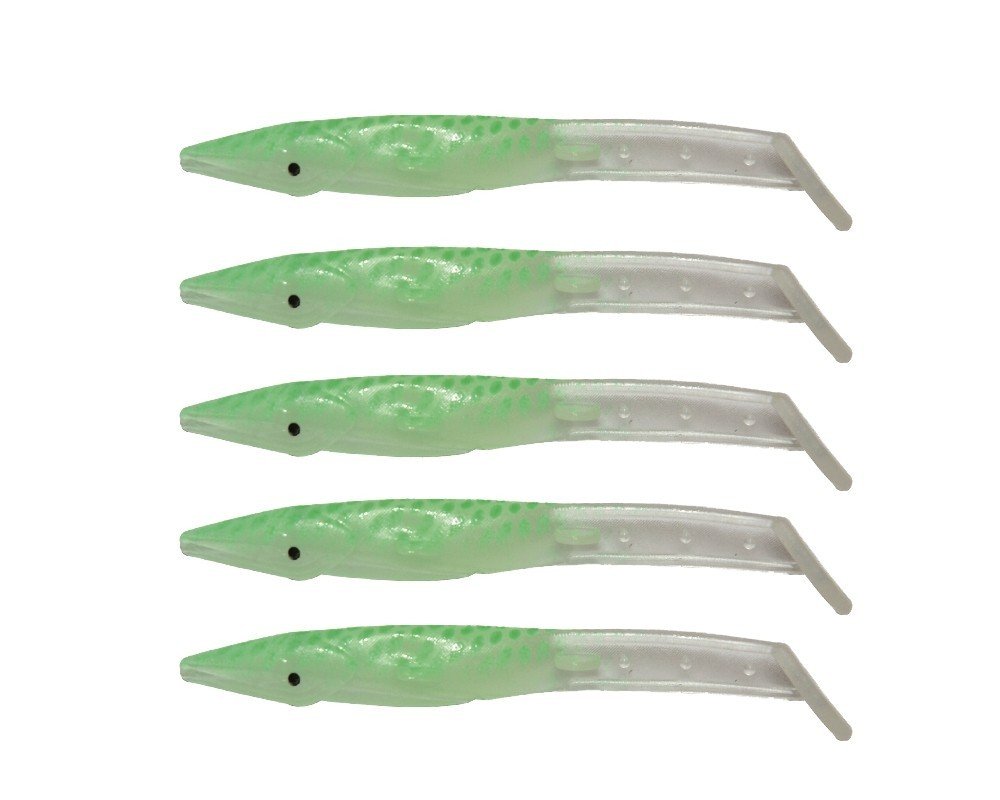 Captain 3597 Elegant 7.5cm Silikon Zargana 5'li Paket Suni Yem 06