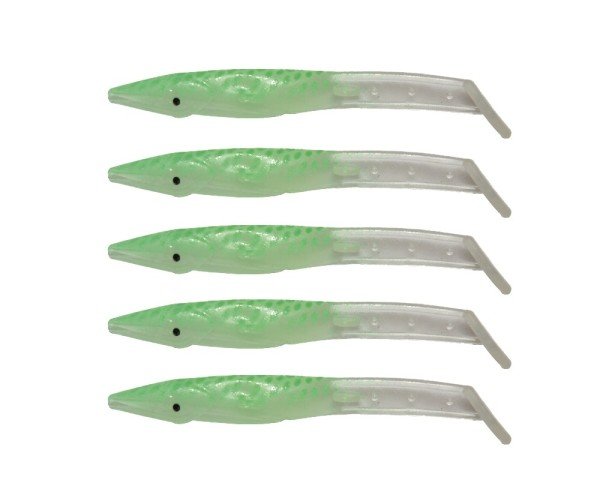 Captain 3597 Elegant 7.5cm Silikon Zargana 5'li Paket Suni Yem 06