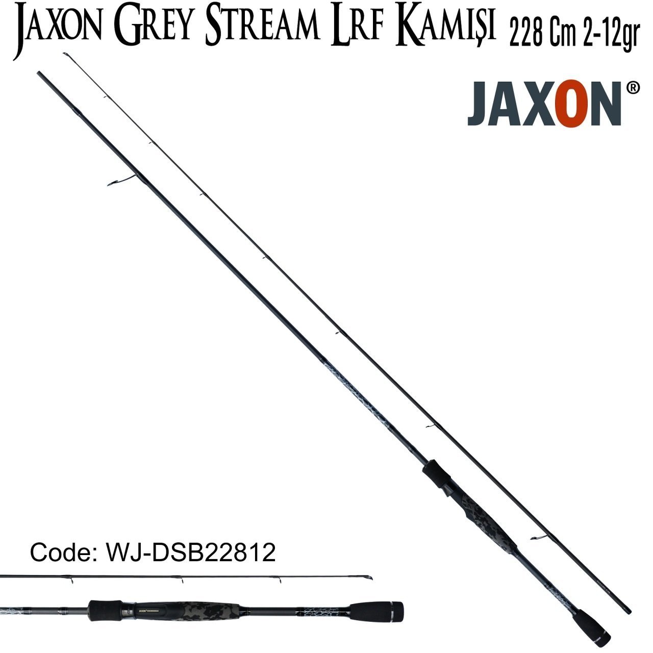 Jaxon Grey Stream Lrf Kamışı 228 Cm 2-12g