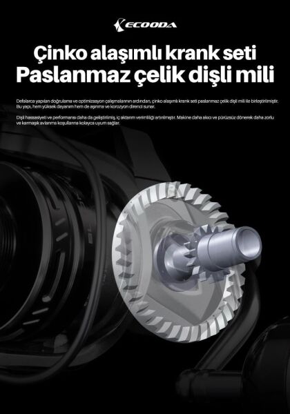 Ecooda Black Hawk III 4000 Olta Makinesi