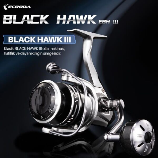 Ecooda Black Hawk III 4000 Olta Makinesi