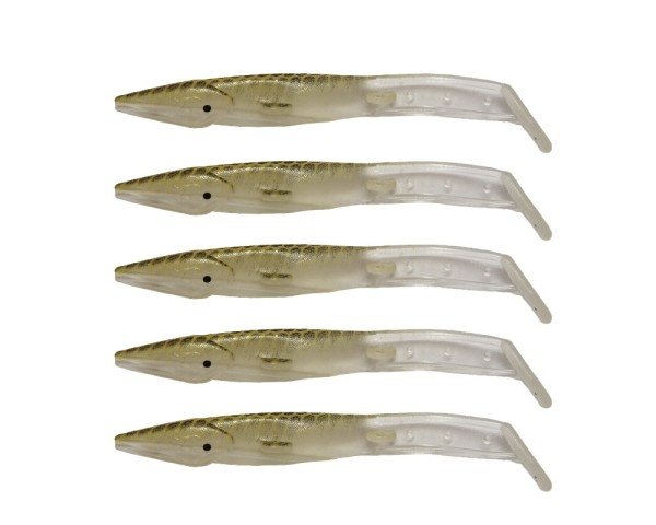 Captain 3597 Elegant 7.5cm Silikon Zargana 5'li Paket Suni Yem 07