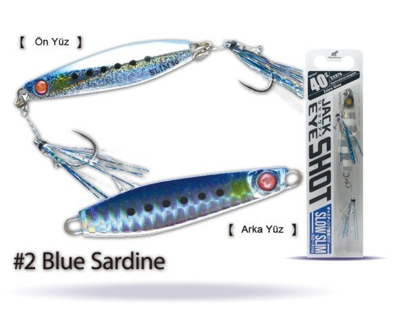 Hayabusa EX 976 Jack Eye Slow Slim 40gr Light Jig Suni Yem 2