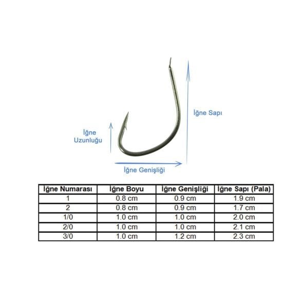 Marlin 1047 Kaizu-T HC Nickel İğne 0