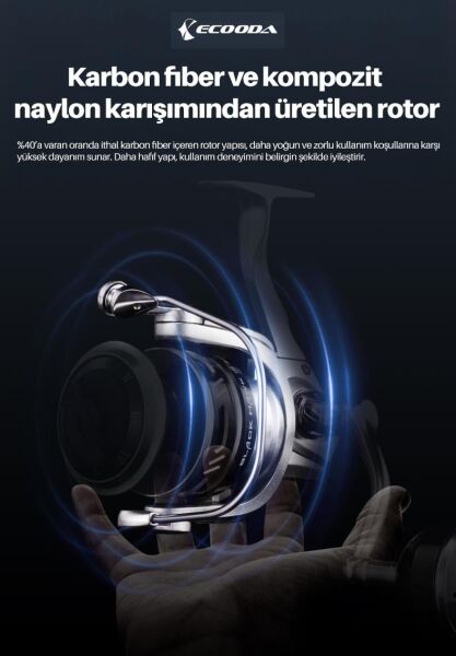 Ecooda Black Hawk III 5000 Olta Makinesi