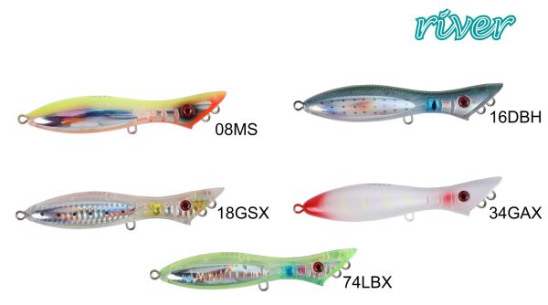 River Chili Popper 115F 11Cm 21.5G Maket Balık 08MS