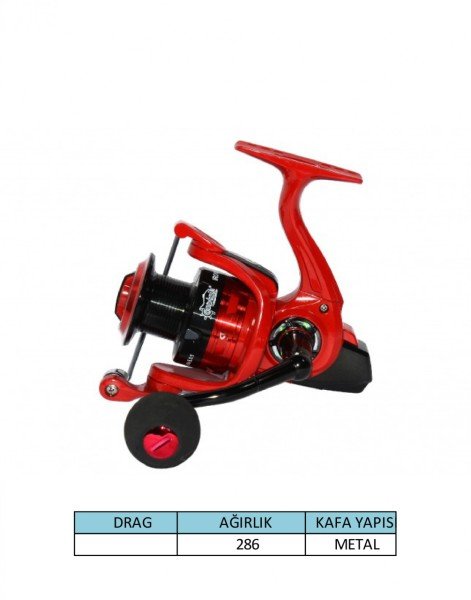 Captain İron 4000 Spin Makine 5+1 BB