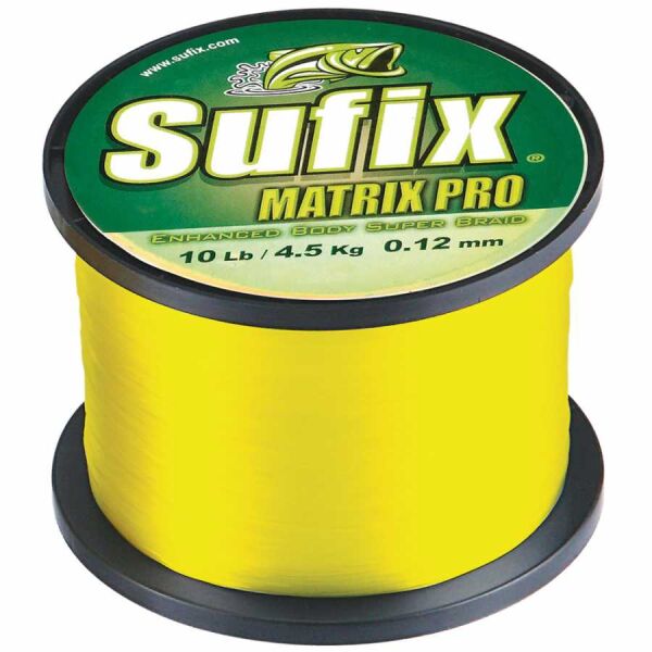 Sufix Matrix Pro İp Misina Yellow - 0.38MM - 1500MT - 37KG