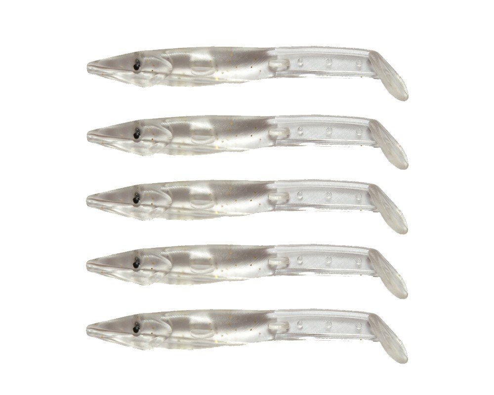 Captain 3597 Elegant 7.5cm Silikon Zargana 5'li Paket Suni Yem 10