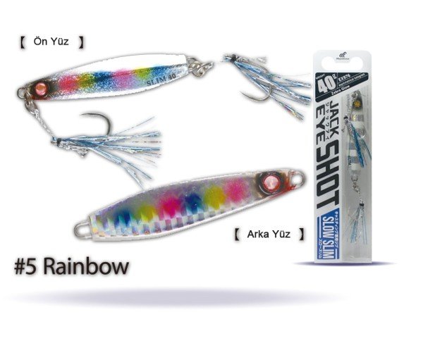Hayabusa EX 976 Jack Eye Slow Slim 40gr Light Jig Suni Yem 5