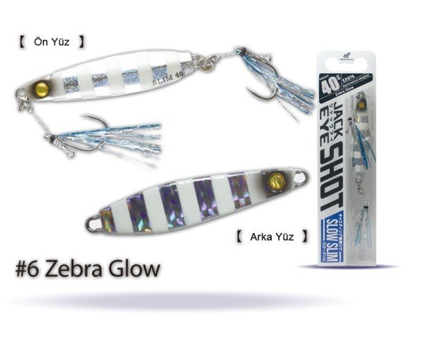 Hayabusa EX 976 Jack Eye Slow Slim 40gr Light Jig Suni Yem 6