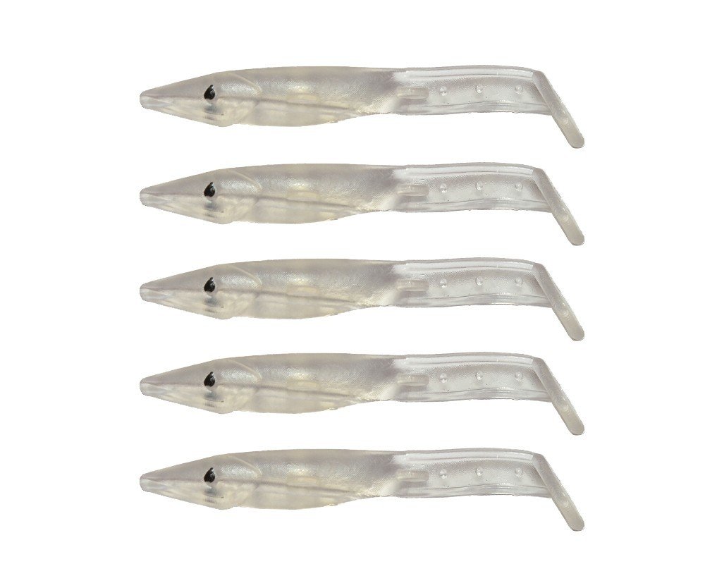 Captain 3597 Elegant 7.5cm Silikon Zargana 5'li Paket Suni Yem 12