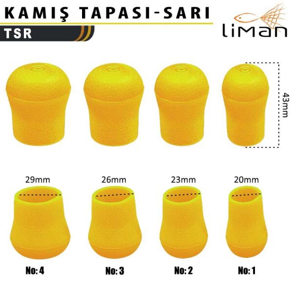 Liman Kamış Tapası Sarı 3