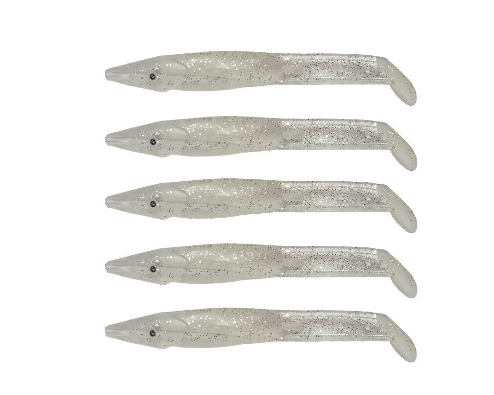 Captain 3597 Elegant 7.5cm Silikon Zargana 5'li Paket Suni Yem 13