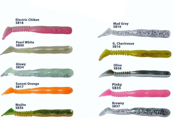 Fujin Trick Bait 9cm Silikon Balık Olive