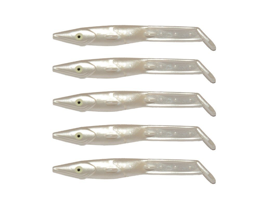Captain 3597 Elegant 7.5cm Silikon Zargana 5'li Paket Suni Yem 15