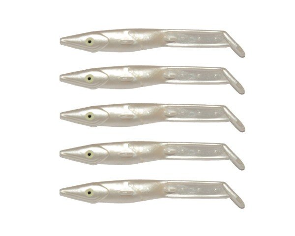 Captain 3597 Elegant 7.5cm Silikon Zargana 5'li Paket Suni Yem 15