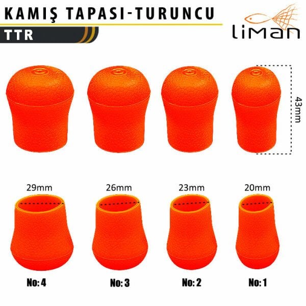Liman Kamış Tapası Turuncu