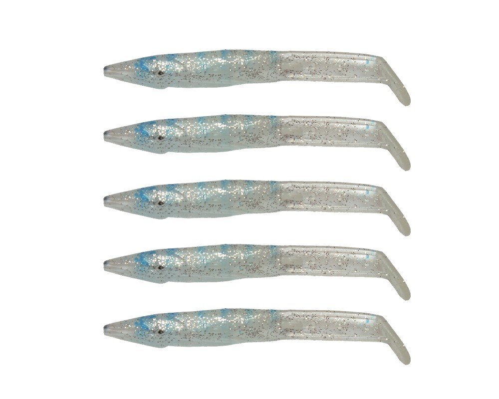 Captain 3597 Elegant 7.5cm Silikon Zargana 5'li Paket Suni Yem 16