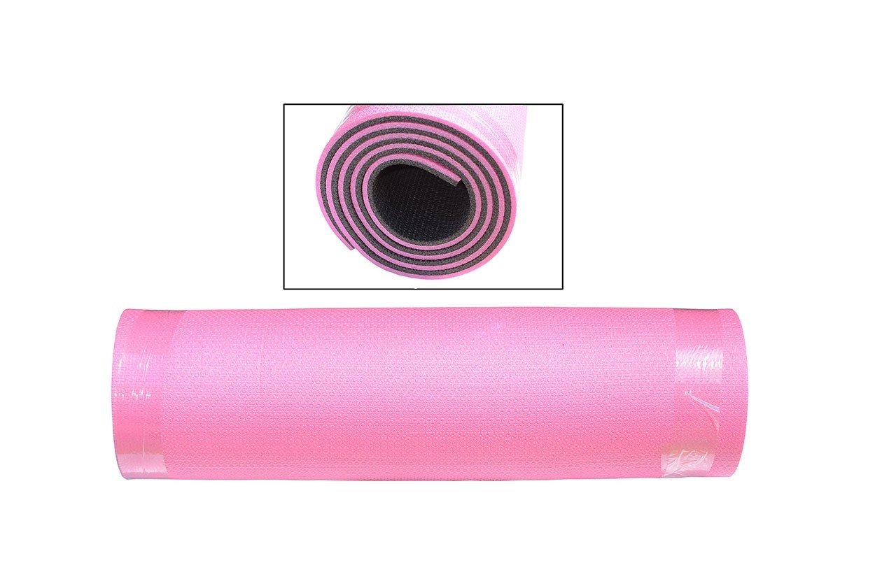 Captain Kamp Matı 10 mm Eva Mat Yatak 60x190 cm Gri-Pembe