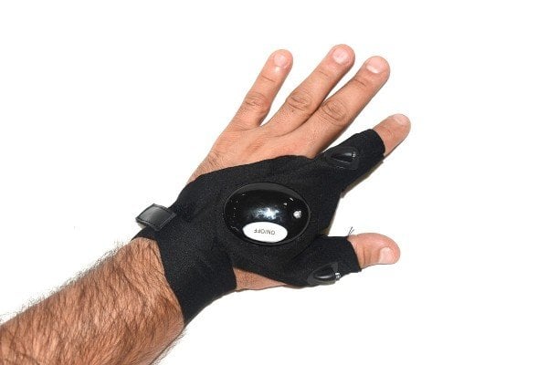 Captain 7644 Spin Atış Eldiven Parmaklık Led Işıklı