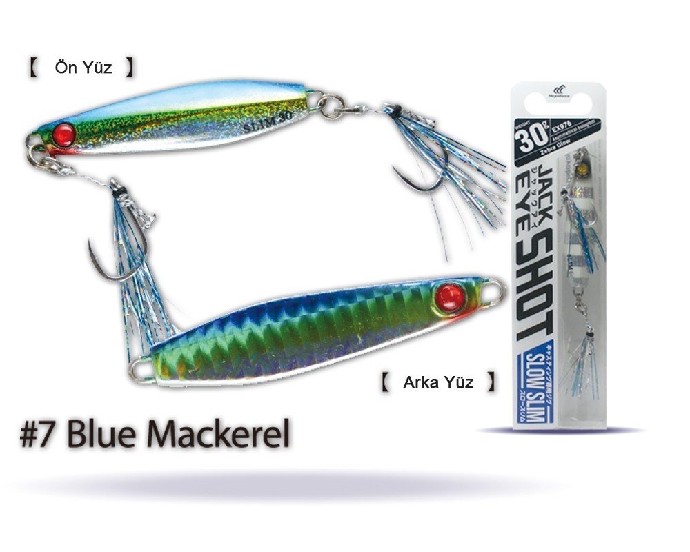 Hayabusa EX 976 Jack Eye Slow Slim 30gr Light Jig Suni Yem 7