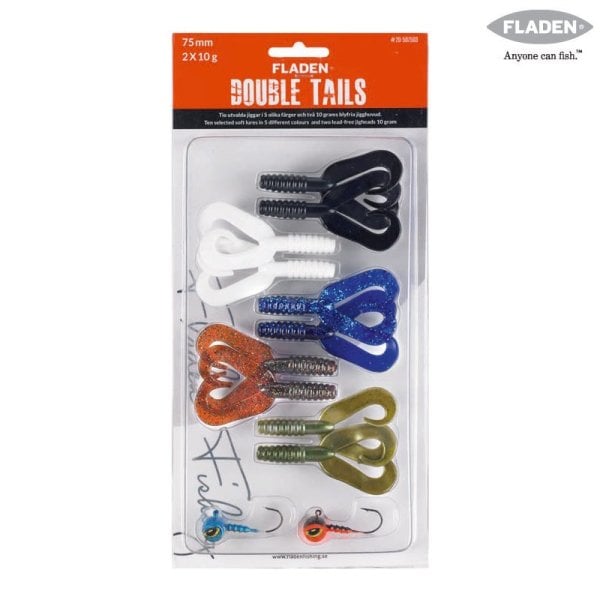 Fladen Jig Kit 10P Çtl Kuyruk 5cm 2P Zoka 10G