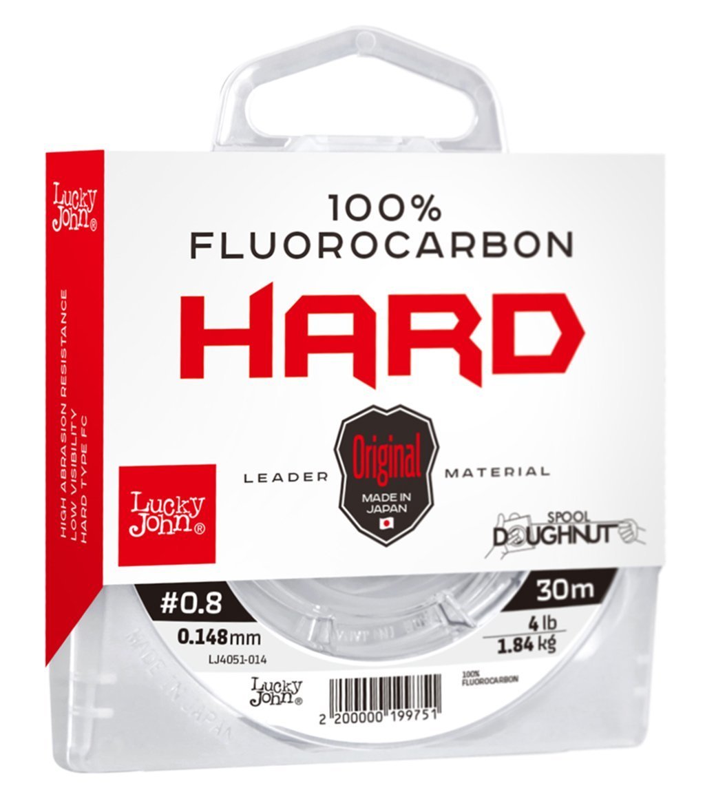 Lucky John Fluorocarbon Hard 30m Şeffaf 0.16 MM